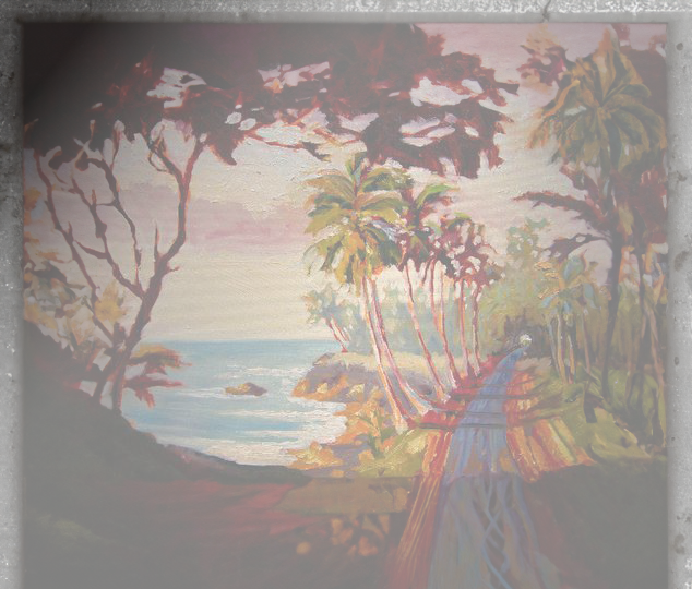 Dan Young signed Vernon Hawaii s Red Road Sunrise
